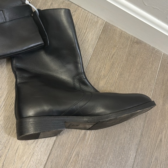 NEW! Free People Easton Equesterian Black Boots - Size 40.5 EU/ 9.5 US🫧 - Picture 10 of 14